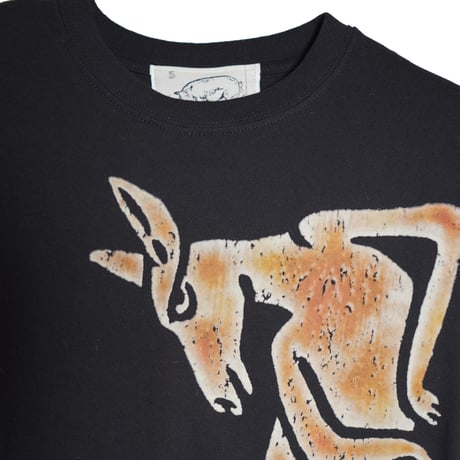 カンガルー【ディープブラック】半袖Tシャツ