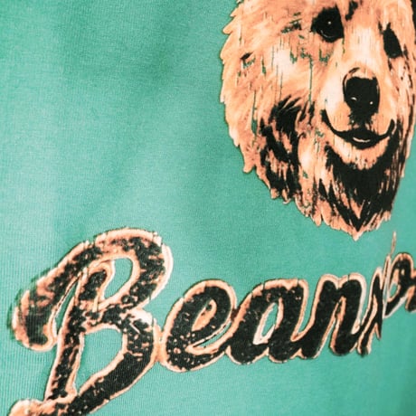 ブラウンベア【グリーン】プレミアム半袖Tシャツ