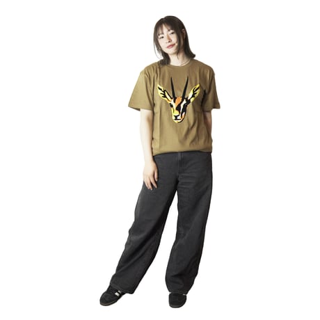 ガゼル【コヨーテ】半袖Tシャツ