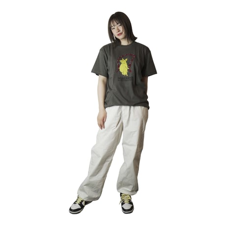 ソーセージ【ヘイジーブラック】半袖Tシャツ