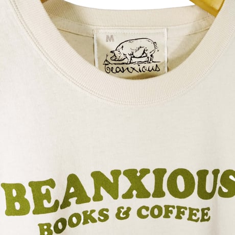 Books&coffee【Pナチュラル】半袖Tシャツ