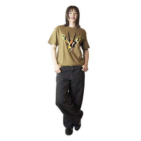 ガゼル【コヨーテ】半袖Tシャツ
