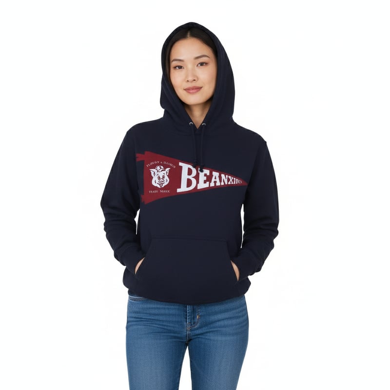 FEELS ネイビー　パーカー HOODIE NAVY – FEELS.