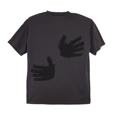 HUGハンド【ブラック】半袖Tシャツ