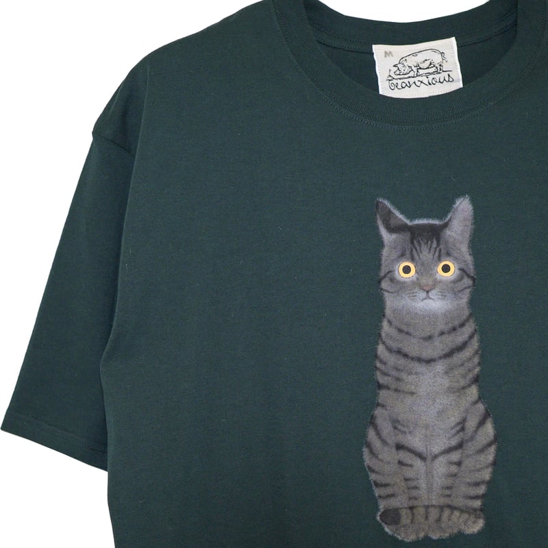 キジトラのヒメSHOP♕ページ（作成中） キジトラのミーミー（KIRARAの即日Tシャツ(TOMS-85)）