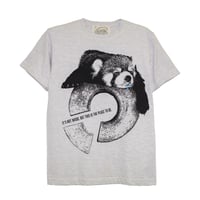 レッサーパンダ【クールアッシュ】半袖Tシャツ