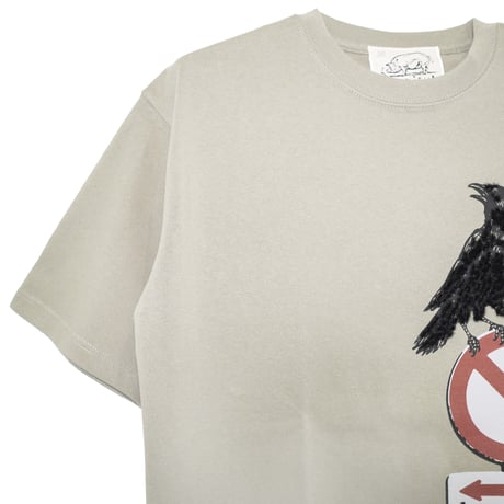 ヤタガラス【アシッドカーキ】BIG半袖Tシャツ