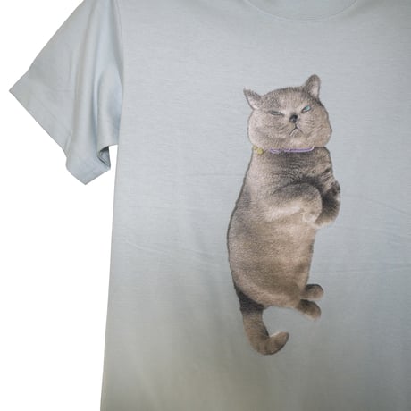 ブリティッシュショートヘア【シャロウグリーン】半袖Tシャツ