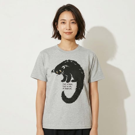 ピントロング【ヘザーグレー】半袖Tシャツ