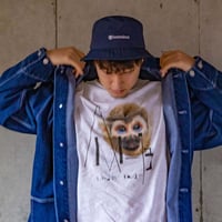 リスザル 【アッシュ】BIGトライブレンドTシャツ