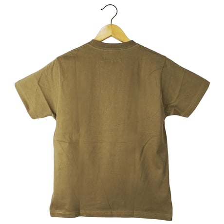 ブラウンベア【オリーブ】プレミアム半袖Tシャツ