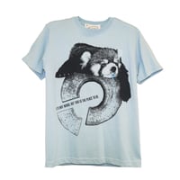 レッサーパンダ【フロストスカイ】半袖Tシャツ