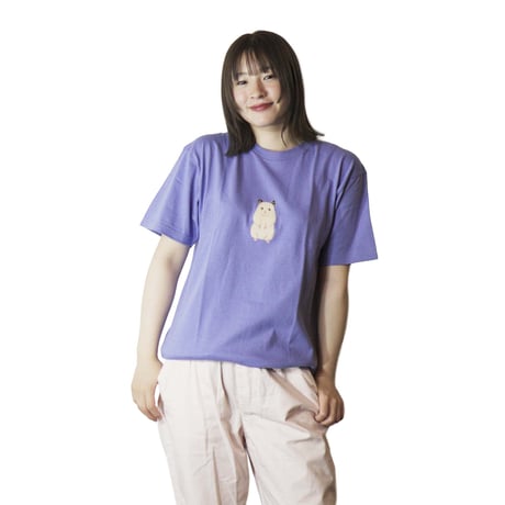 ハムスター【ダスティブルー】半袖Tシャツ