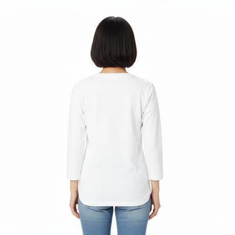 ダイエット【ナチュラル】7分袖Tシャツ