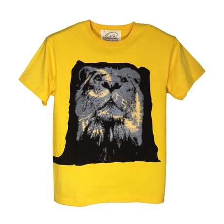 ライオン【ゴールドイエロー】半袖Tシャツ