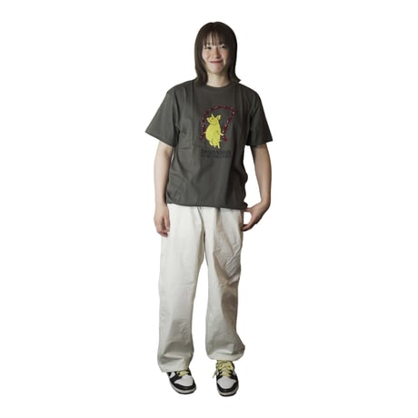 ソーセージ【ヘイジーブラック】半袖Tシャツ