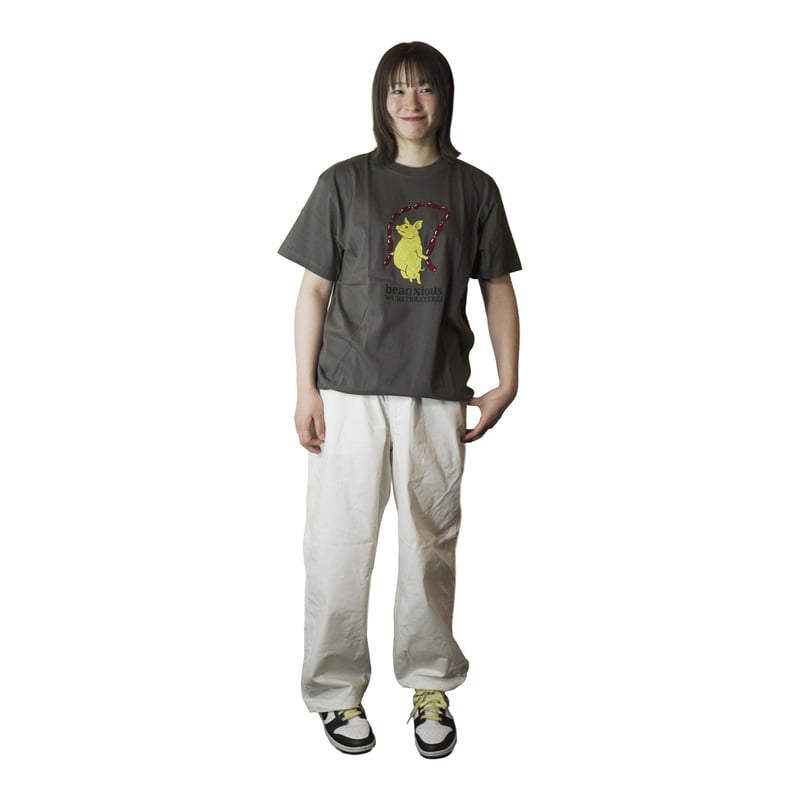ソーセージ【ヘイジーブラック】半袖Tシャツ | ビーアンキシャス