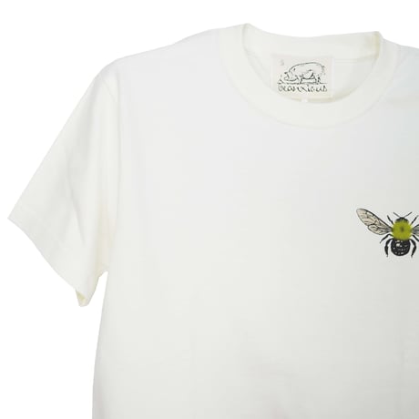 クマバチ【アイボリー】半袖Tシャツ