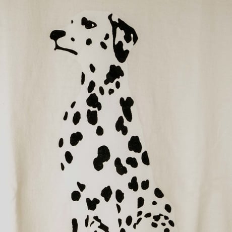 ダルメシアン【バニラホワイト】半袖Tシャツ