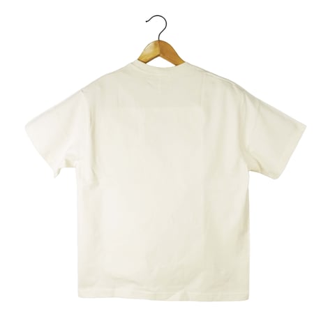 ネコソファ【アイボリー】半袖ファインジャージーTシャツ