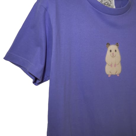 ハムスター【ダスティブルー】半袖Tシャツ