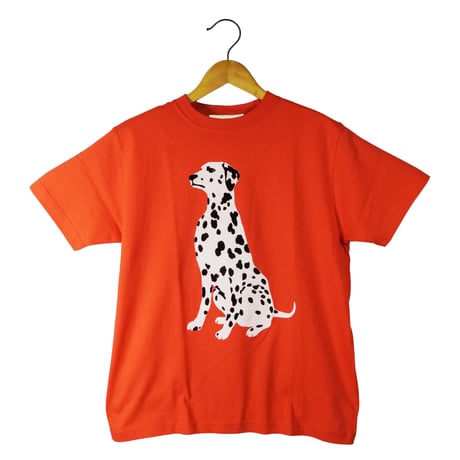 ダルメシアン【ハイレッド】半袖Tシャツ