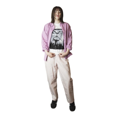 ライオン【ホワイト】半袖Tシャツ
