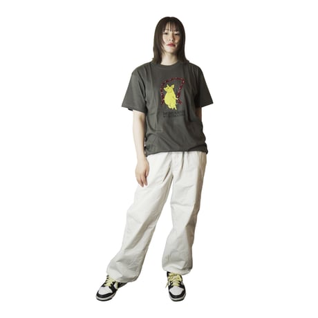 ソーセージ【ヘイジーブラック】半袖Tシャツ