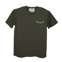 クマバチ【アーミーグリーン】半袖Tシャツ