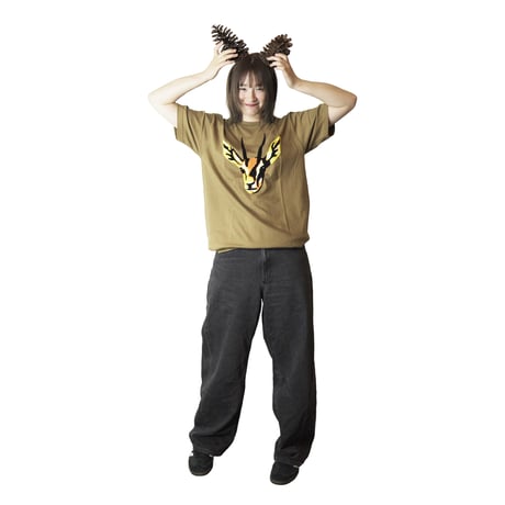 ガゼル【コヨーテ】半袖Tシャツ