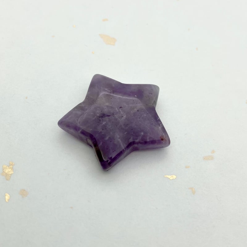 五芒星のアメジスト Star-shaped Amethyst | Iroai Jewelry