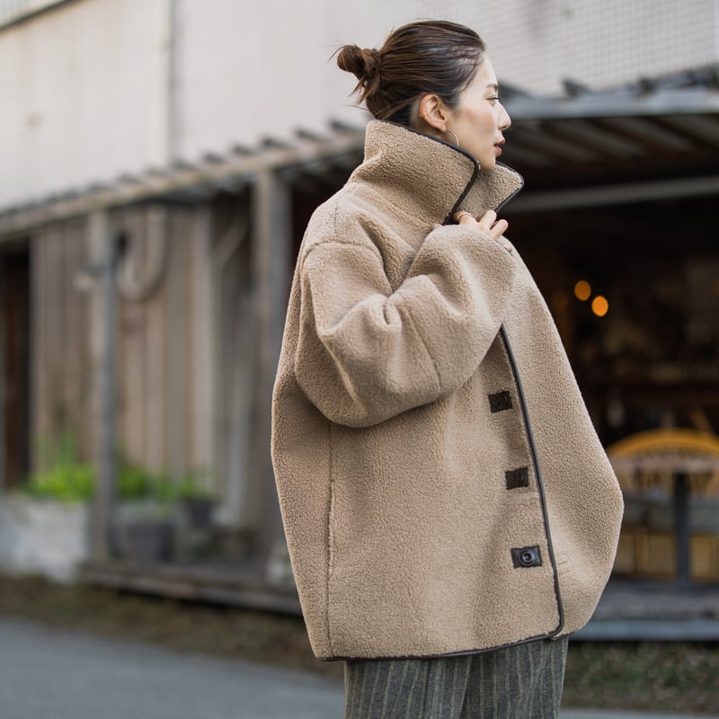 anuans♡ボアコート anuansボンディングボアコート