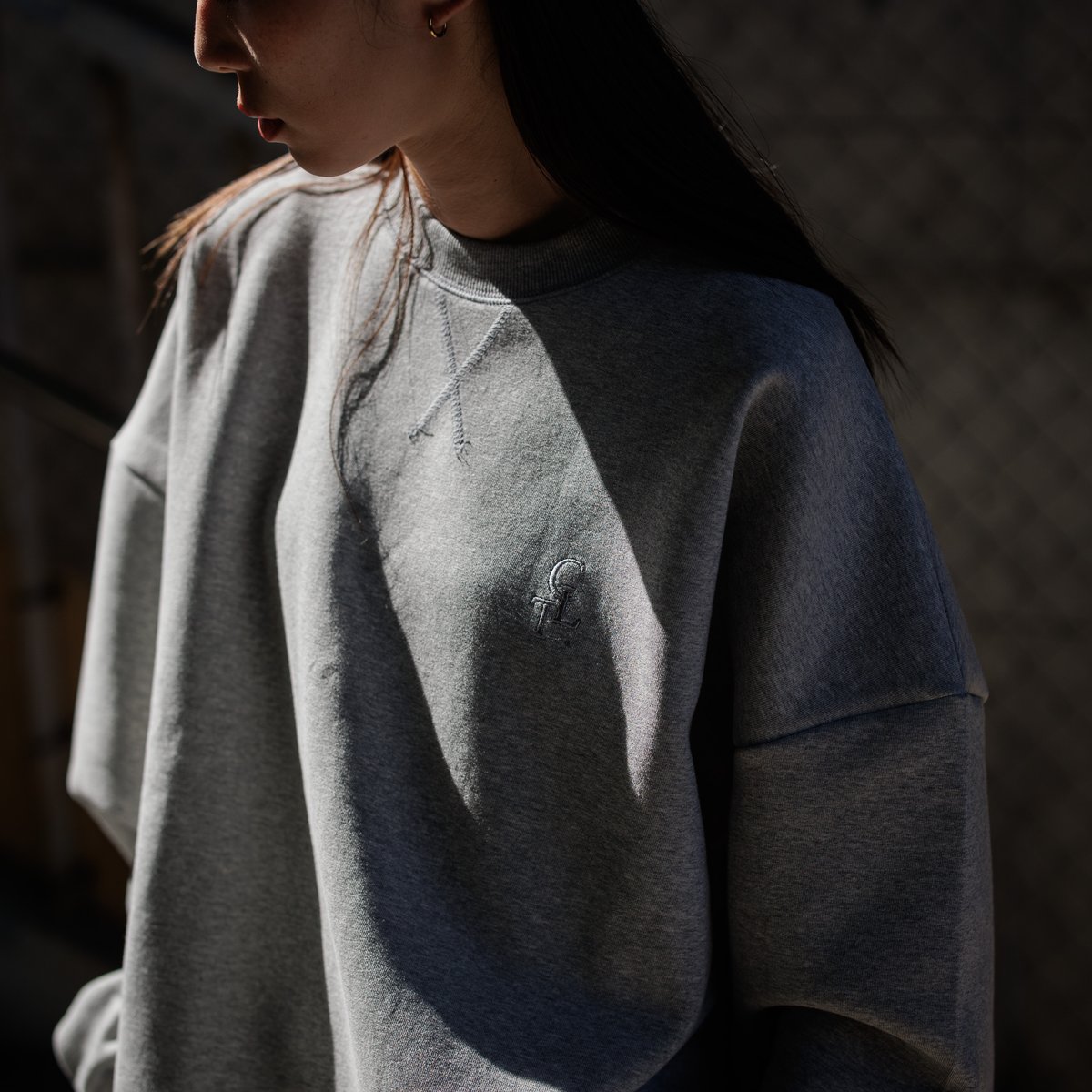 ダブルフェイス ロゴスウェット グレー【24801】 | Clotho.