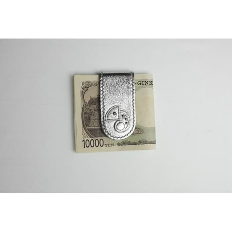 Leather Money Clip / Reon Icon Design ( 88 Colors )