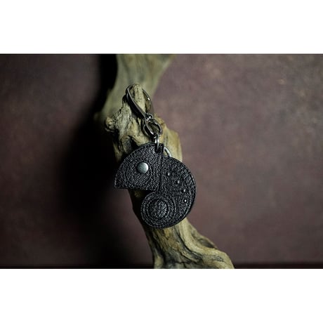 Leather Key Holder ( Small ) / Reon Icon Design ( 88 Colors )
