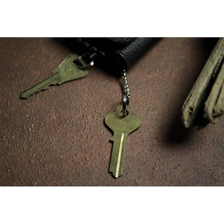 Leather 4+1 Key Case / Reon Icon Design ( 88 Colors )
