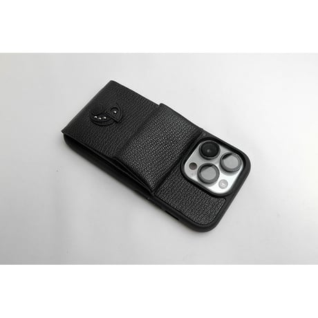 Leather Wallet function iPhone Case / Reon Icon Design ( 88 Colors )