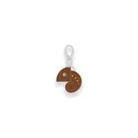 Leather Key Holder ( Small ) / Reon Mark 005 Design ( Brown )