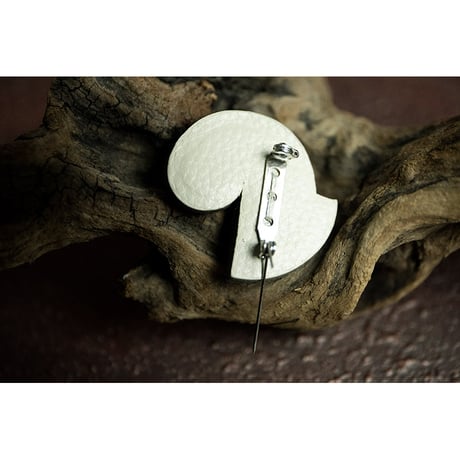 Leather Brooch ( Tiny ) / Reon Icon Design ( Combination Color )