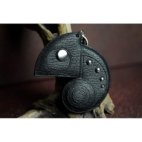 Leather Key Holder ( Large ) / Reon Icon Design ( 88 Colors )