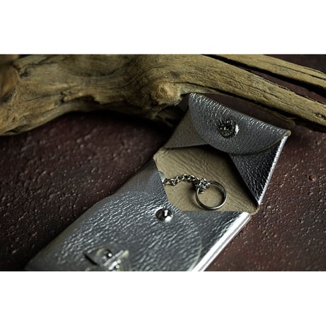 Leather Minimal Multi Wallet / Reon Icon Design ( 88 Colors )