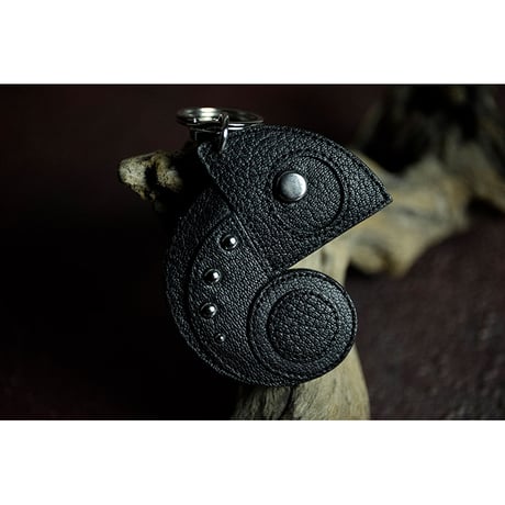 Leather Key Holder ( Medium ) / Reon Icon Design ( 88 Colors )