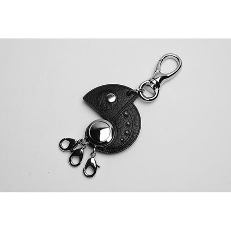 Leather Rotary 3 Pieces Key Holder / Reon Icon Design ( 88 Colors )
