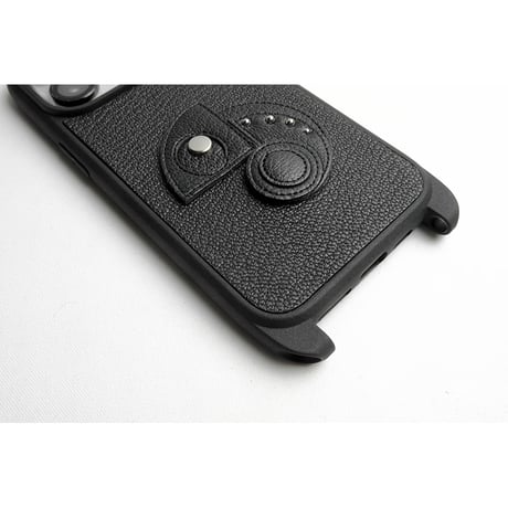 Leather Work Shoulder Hook iPhone Case / Reon Icon Design ( 88 Colors )