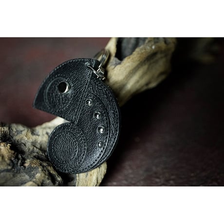 Leather Key Holder ( Medium ) / Reon Icon Design ( 88 Colors )