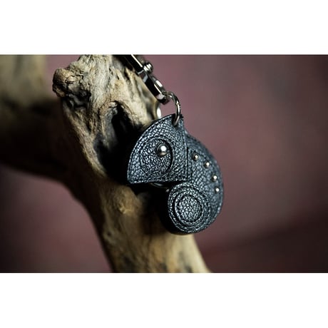 Leather Key Holder ( Tiny ) / Reon Icon Design ( 88 Colors )
