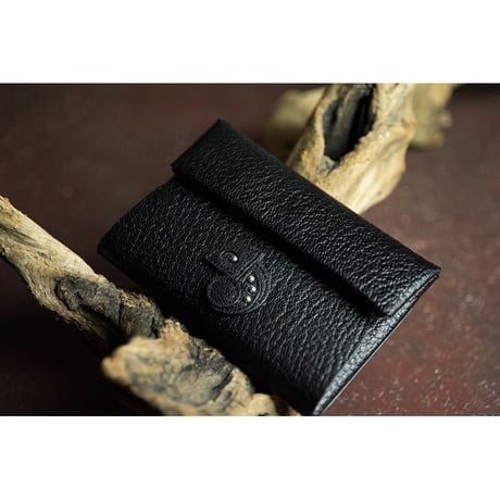Leather Minimal Multi Purse / Reon Icon Design ( 88 Colors )