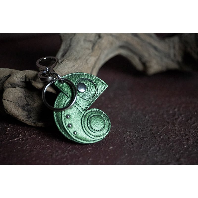 Leather Key Holder ( Small ) / Reon Icon Design