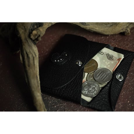 Leather Minimal Multi Purse / Reon Icon Design ( 88 Colors )