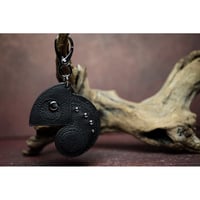 Leather Key Holder ( Medium ) / Reon Icon Design ( 88 Colors )